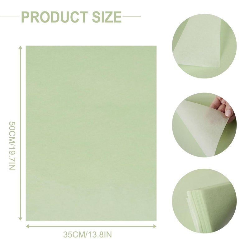 RUIFUN 60 Sheets 20""X14"" Metallic Green Tissue Paper  Mint Green Tissue Paper Bulk for Gift Bags Crafts Packaging Wrapping  Pearlescent Shimmer Wrapping Tissue Paper for Birthday Baby Shower Wedding - Image 5